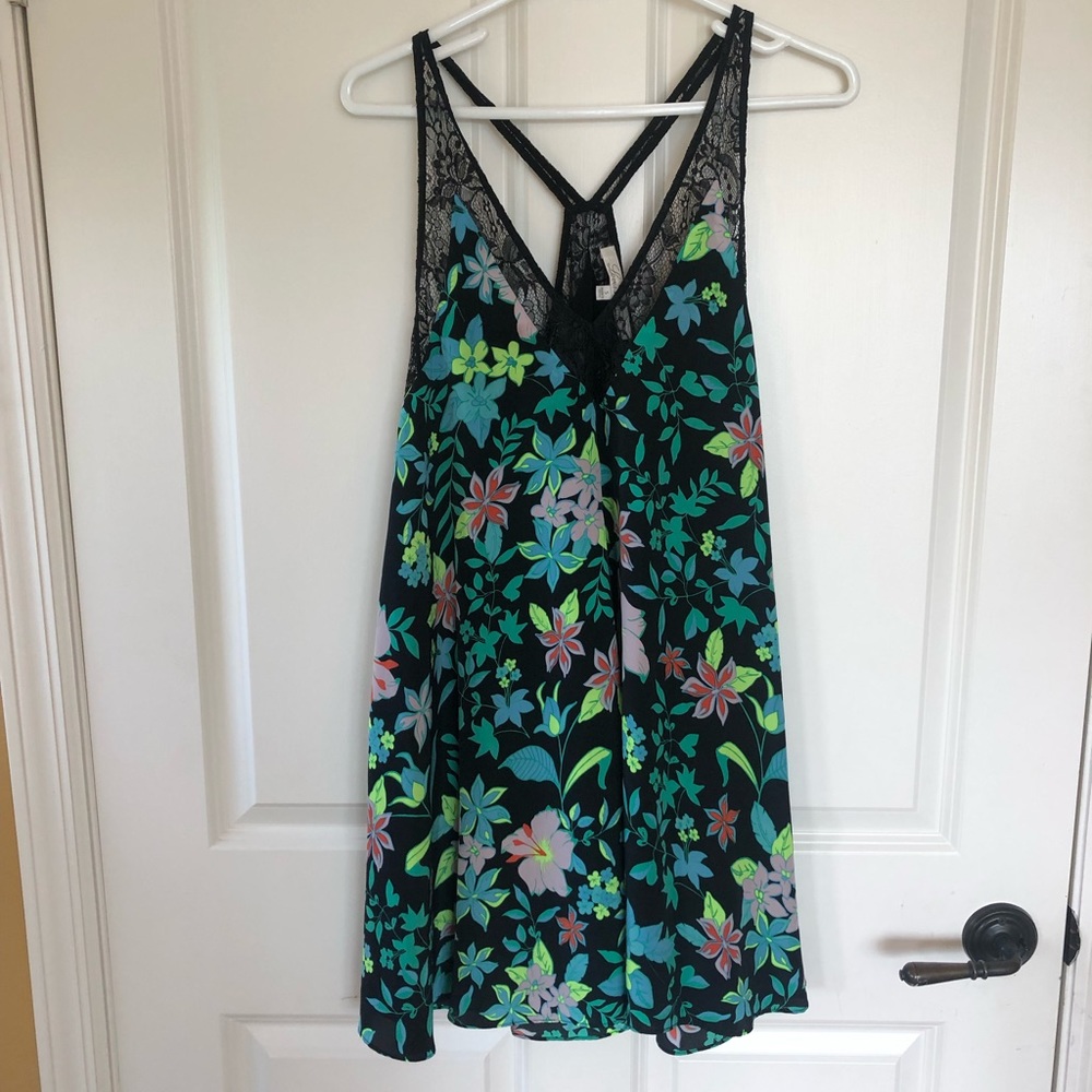 Lover+Friends neon dress